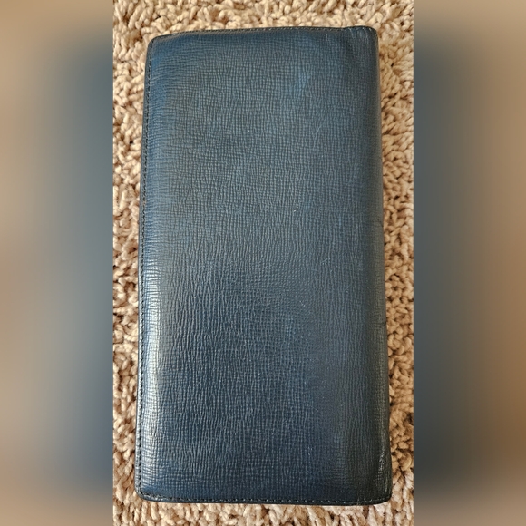 Burberry Blue Leather Wallet - Picture 11 of 11
